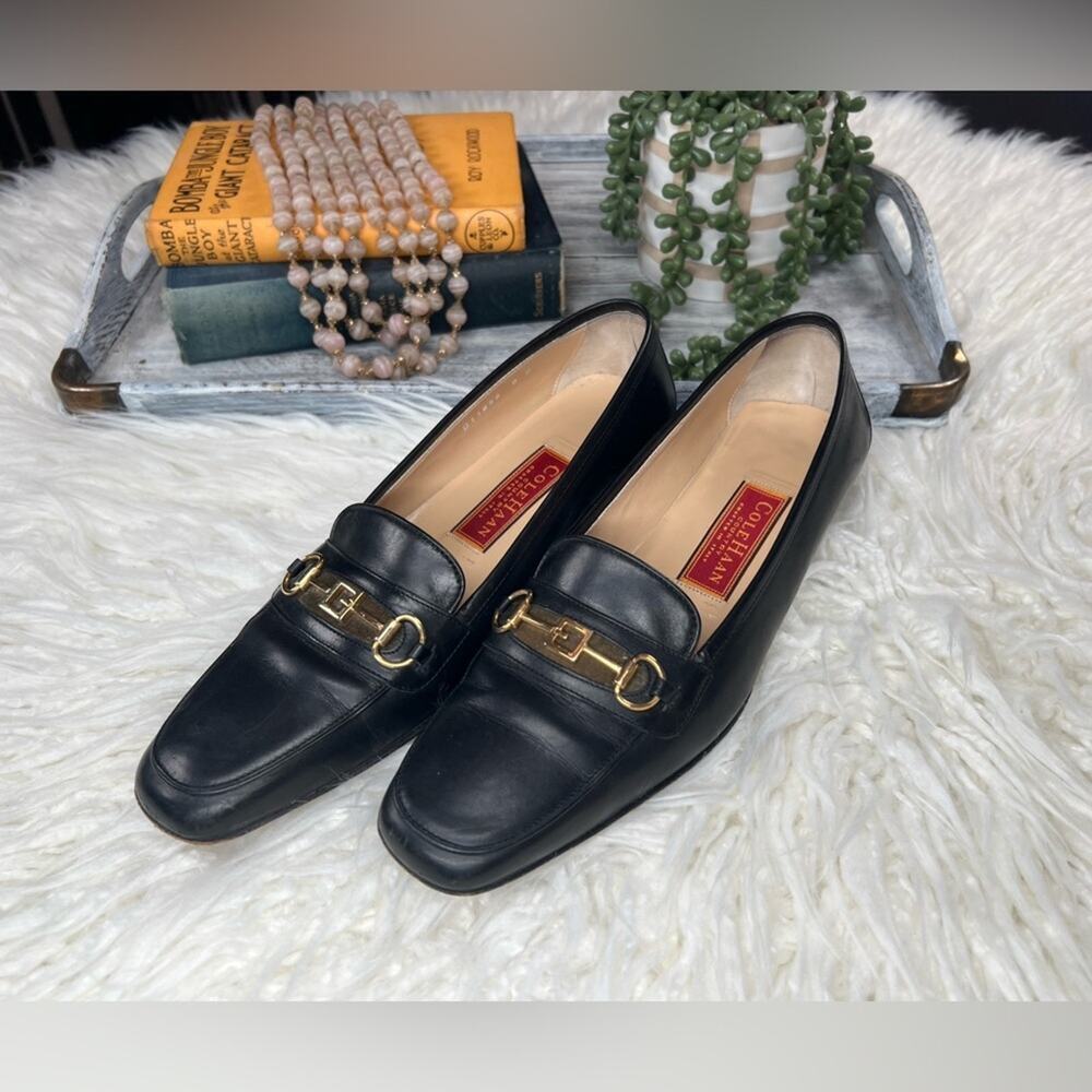 Cole Haan | Vintage Leather Loafers | Black | Size 8